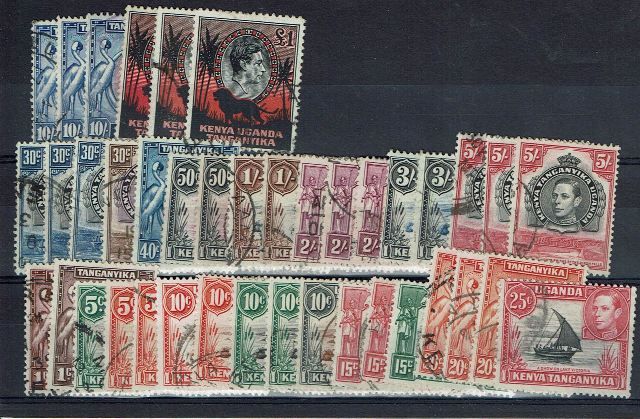 Image of KUT-Kenya Uganda & Tanganyika SG 131/50b FU British Commonwealth Stamp